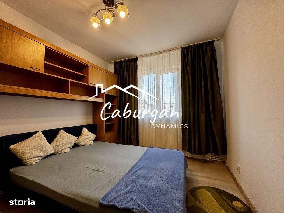 Apartament cu 2 camere, 42mp utili + balcon, mobilat, Vasile Aaron