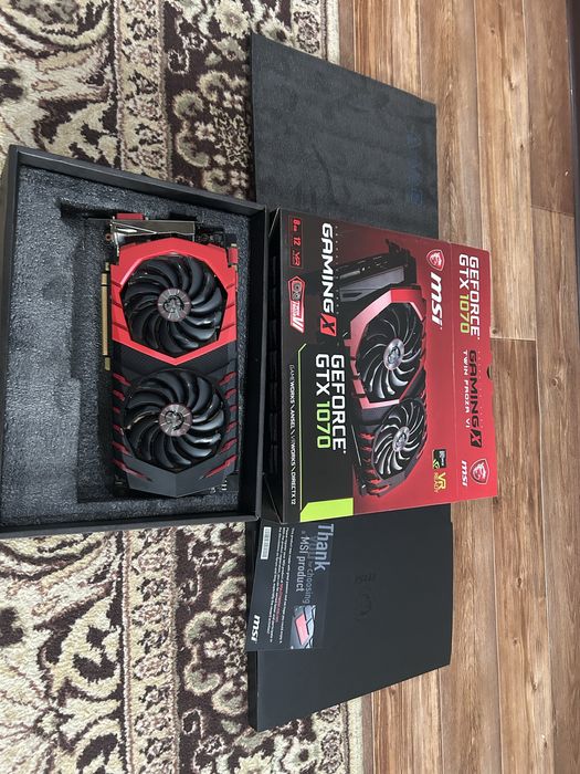 Geforce GTX 1070 8 gb msi