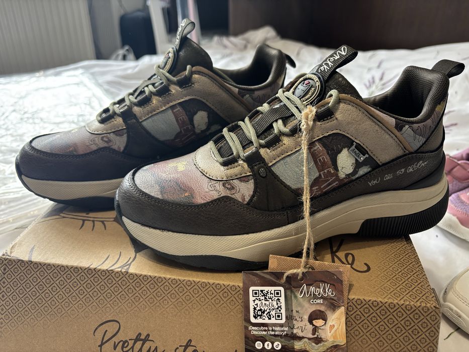 ANEKKE Sport Green Sneakers