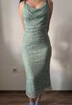 Rochie eleganta verde, cu paiete