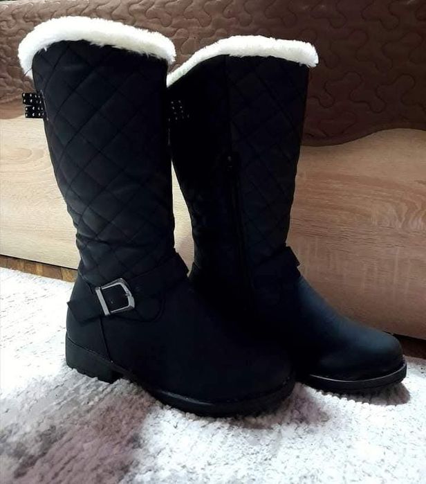 Cizme noi îmblanite de damă