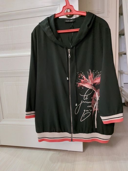 Бомбер женский шифон новый пр-во Турция р48