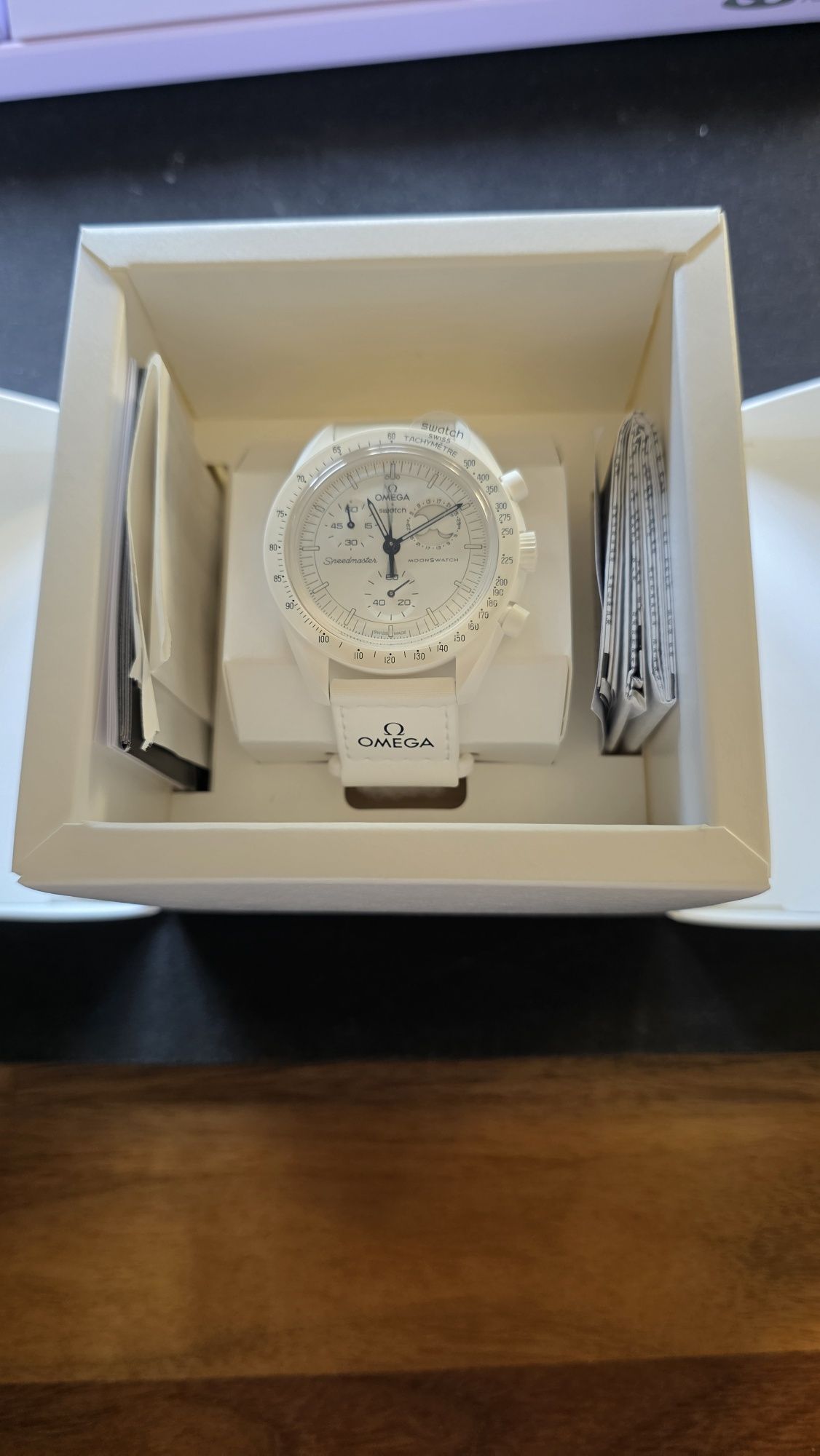 Swatch x Omega Mission to the Moonphase