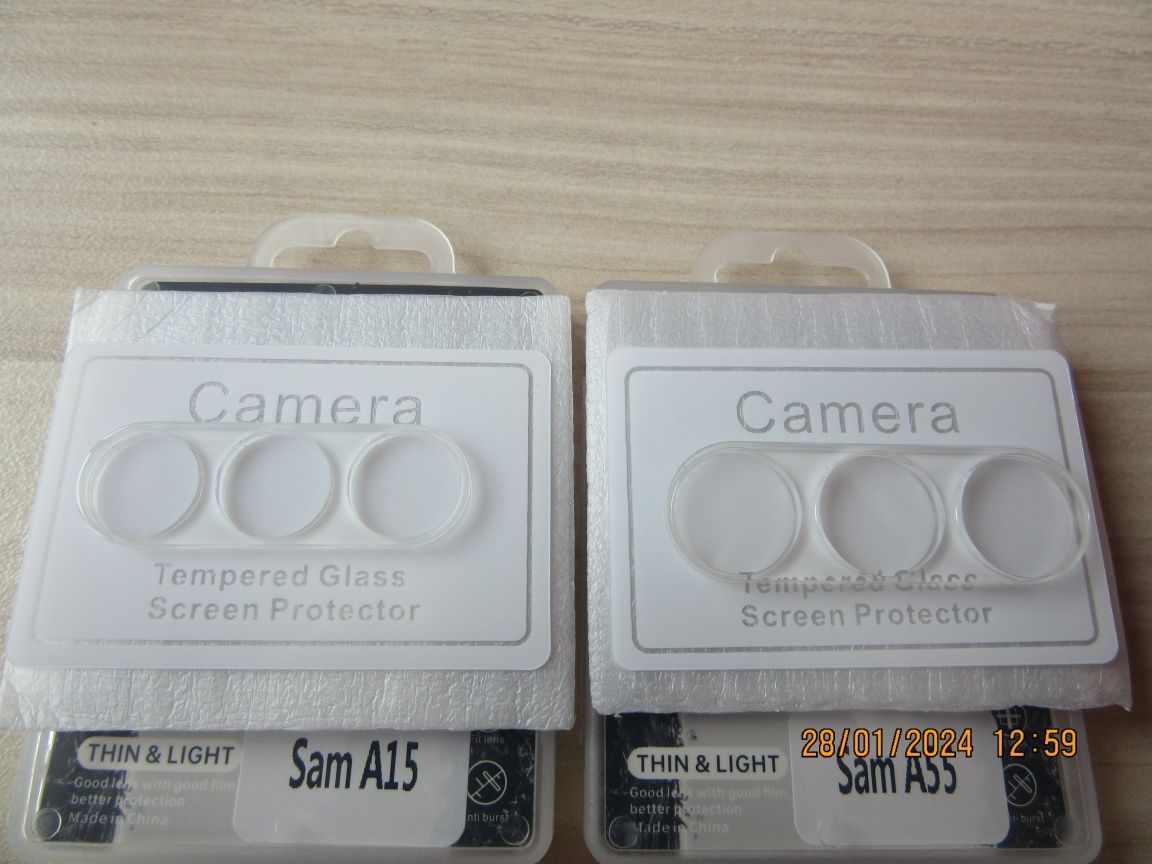 Samsung Galaxy A55 A25 А15 A54 A34 A14 /9H Стъклен протектор за камера
