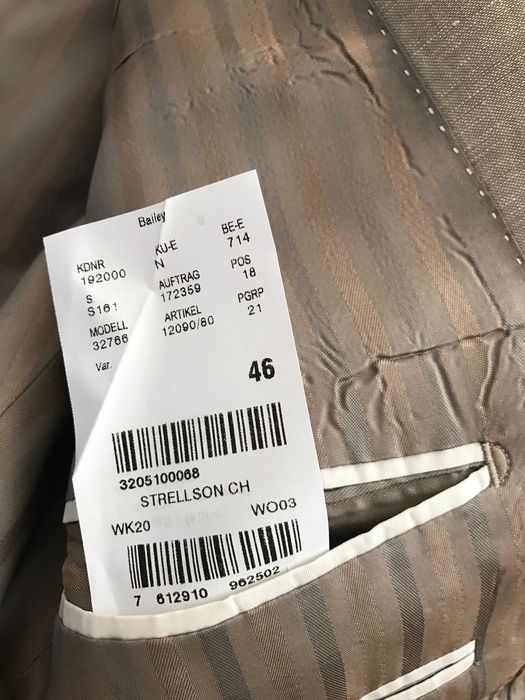 Спортноелегантно сако STRELLSON, фина вълна и лен,лятно, ново-НАМАЛЕНО