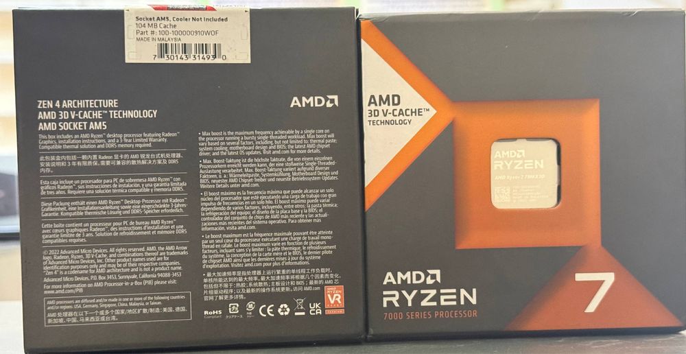 Ryzen 7 7800X3D NEW BOX SEALED