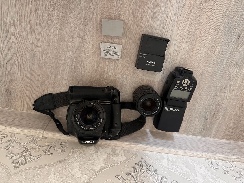 Canon eos 600D va yangi spichka