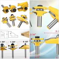 К-т фрезери за вратички 8 мм ,12 мм и 1/2" опашка