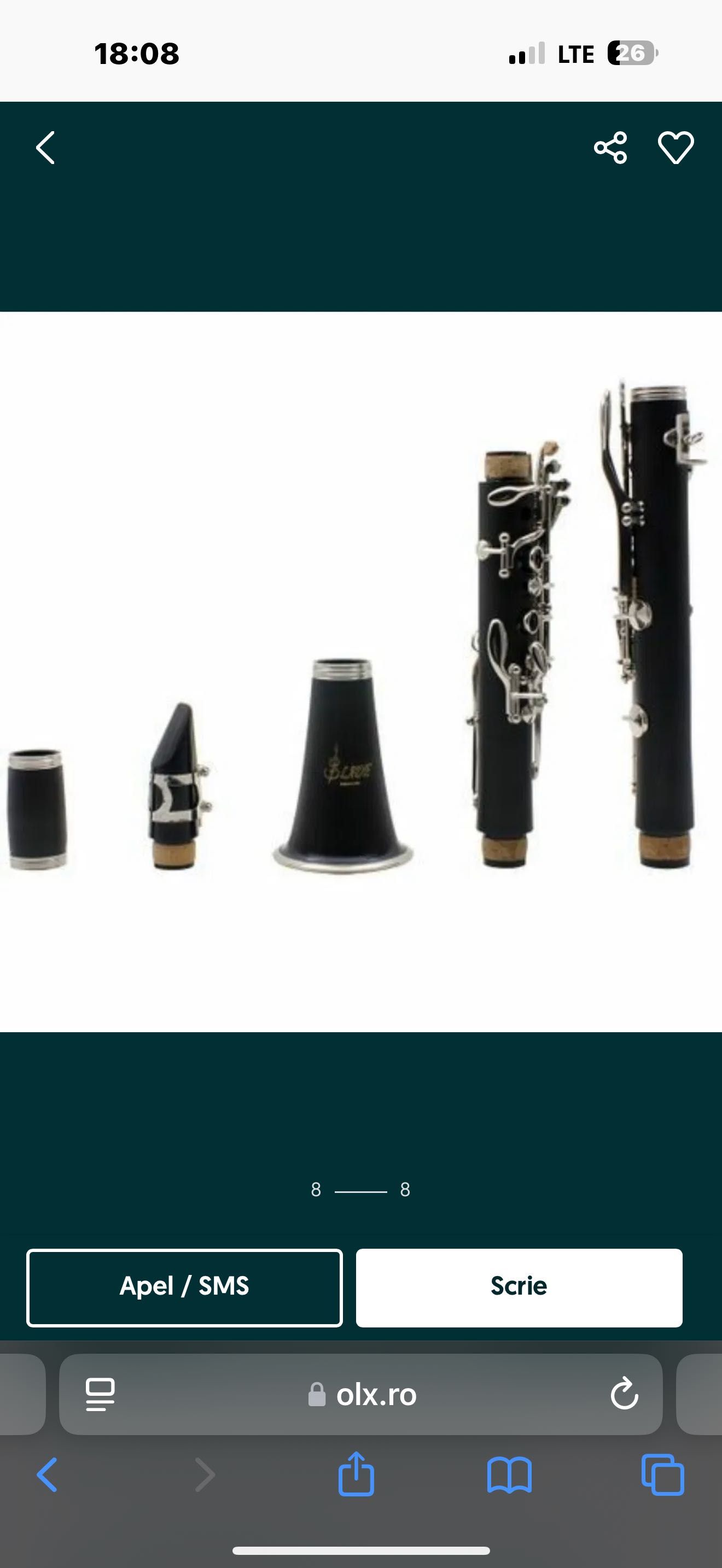 vând clarinet slade
