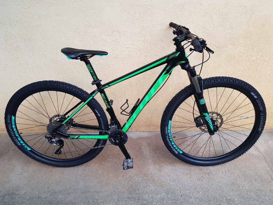 Bicicleta MTB, Scott scale, aluminiu, frane hidraulice, roti pe 29"