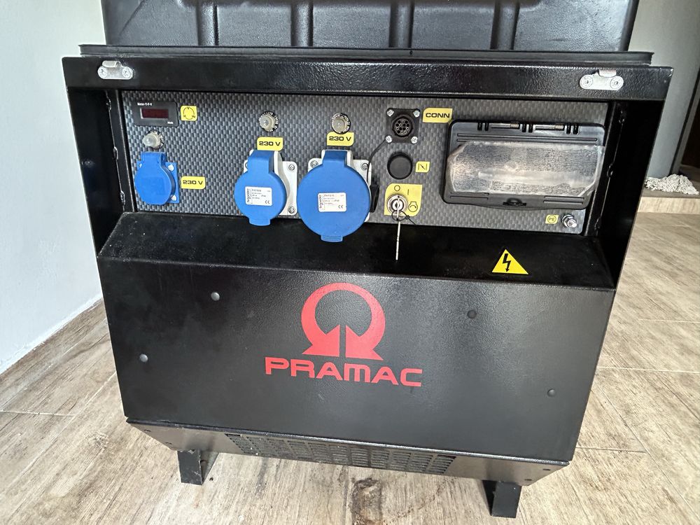 Generator monofazat Pramac P12000 11.9 kva cu automatizare