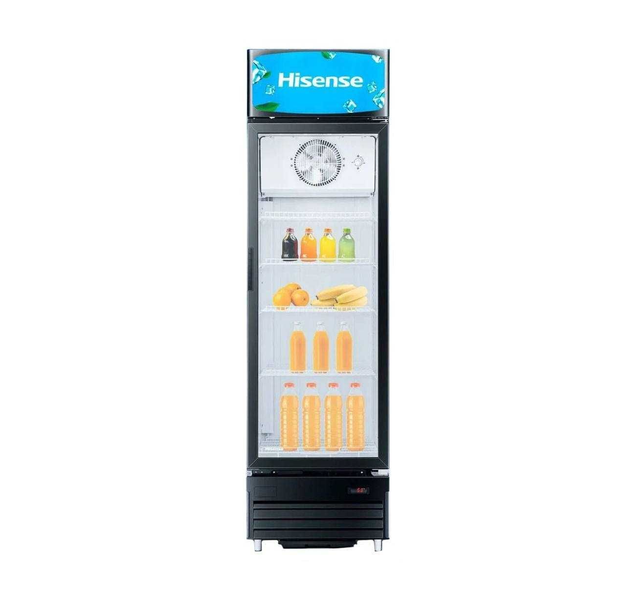 Витринный мощный холодильник Hisense FL37FCA New 2025 Inverter