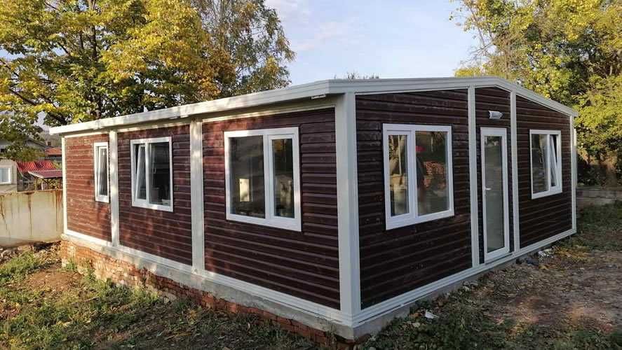 Casa modulara, garaje auto, containere din panou sandwich termoizolant