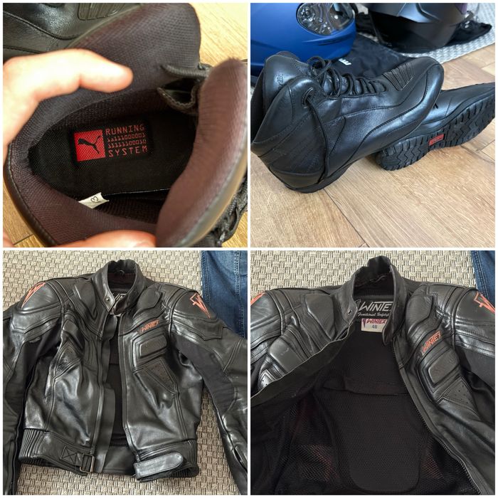 Echipament moto complet