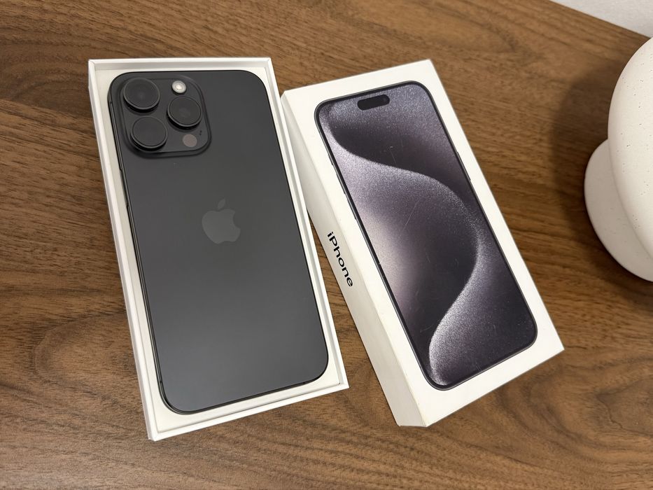 Iphone 15 Pro Max 256GB Black Titanium