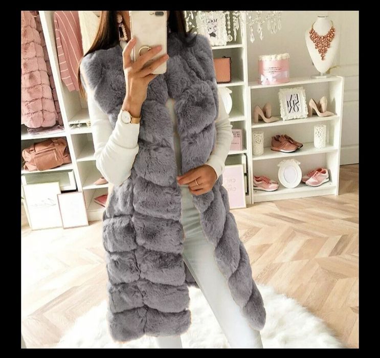 безрукавка меховая