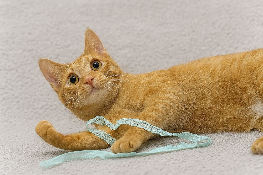 Рыжий котик аравийский мау