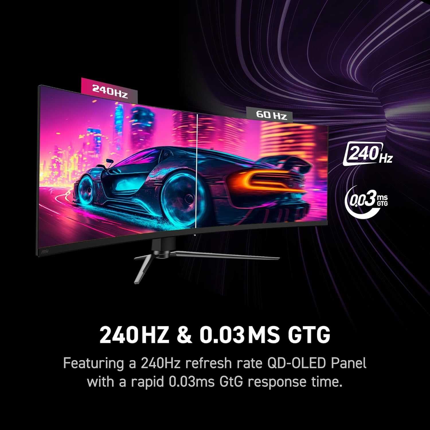[НОВЫЙ] Монитор MSI MЗG 491CQPX | 49" DQHD 5K QD-OLED 240Hz G-Sync