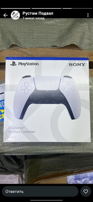 Игровой контроллер Sony PS5 DualSense белый