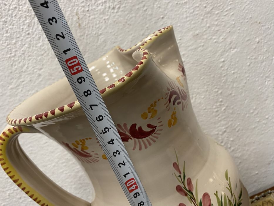 Огромна италианска кана от порцелан