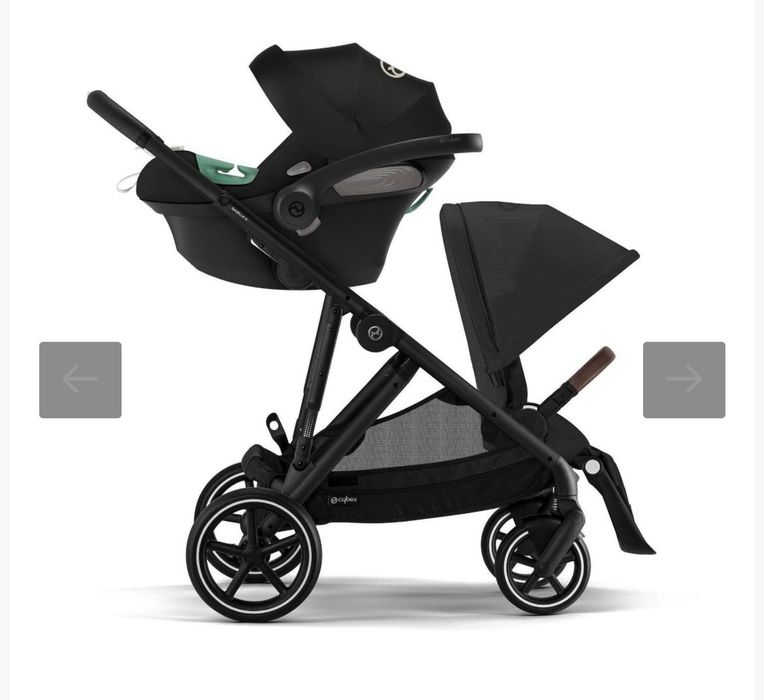 Суех Бебешка количка Gazelle S
BLK Moon Black