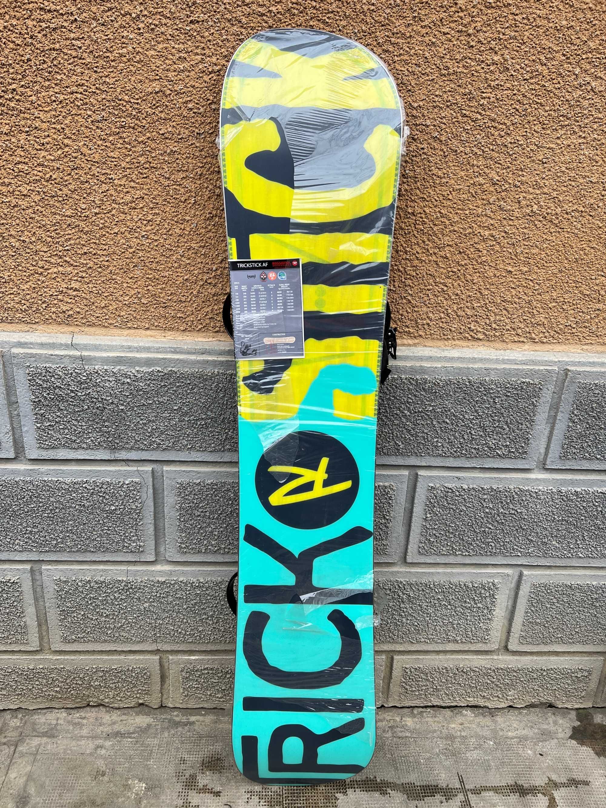 placa noua snowboard rossignol trickstick L158