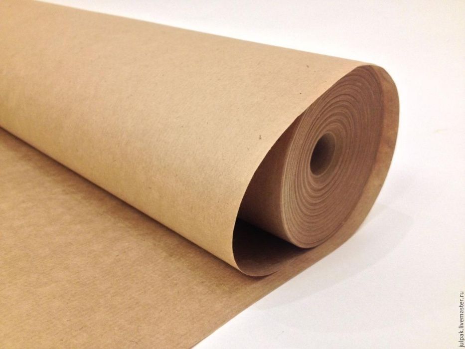 Крафт бумага в рулоне