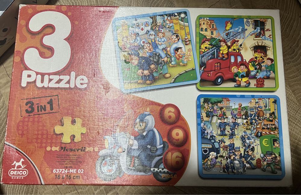 Puzzle disney  masini meserii