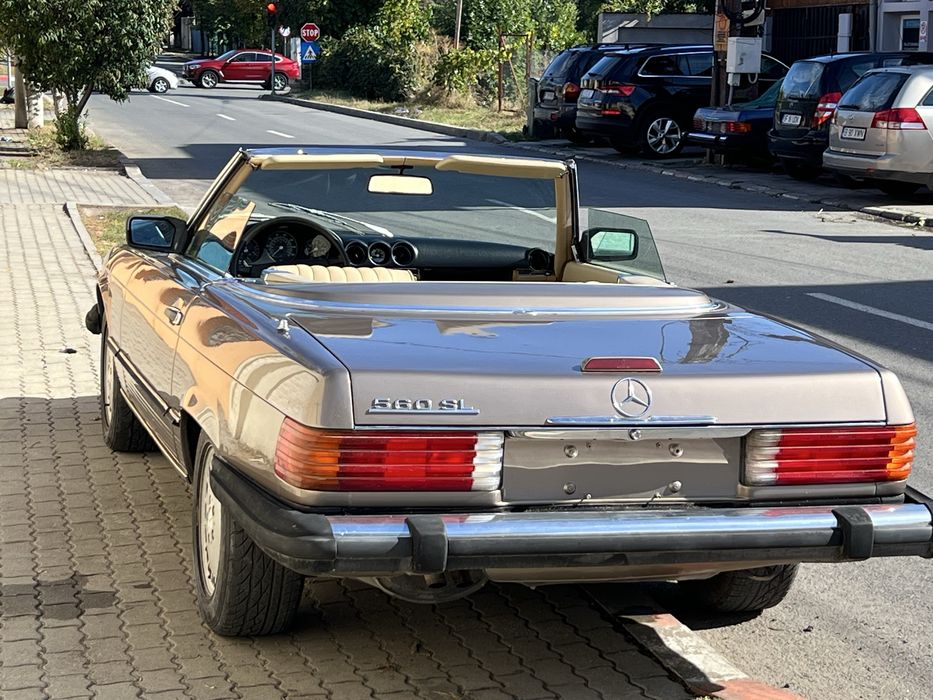 Mercedes 560 SL 1987 Hart-top, soft-top impecabil