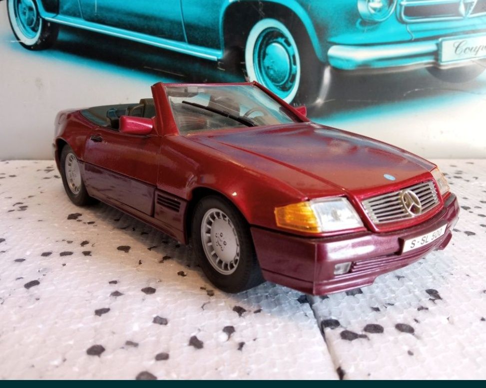 Mercedes Benz 500SL, scara 1:18, maisto