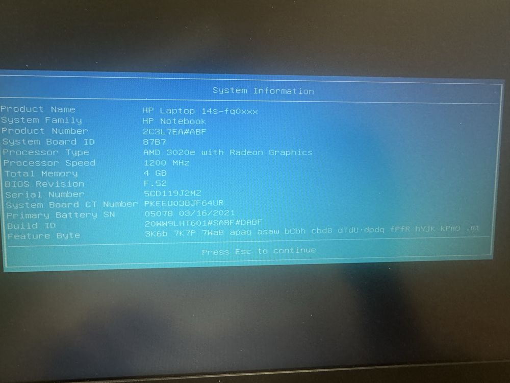 HP 14s-fq0078nf перфектен