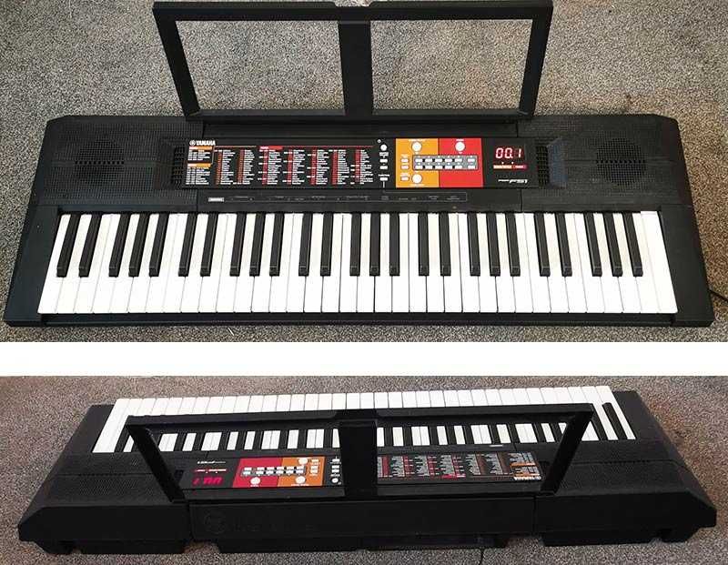 синтезатор клавир YAMAHA PSR-F51 пиано с 5 октави