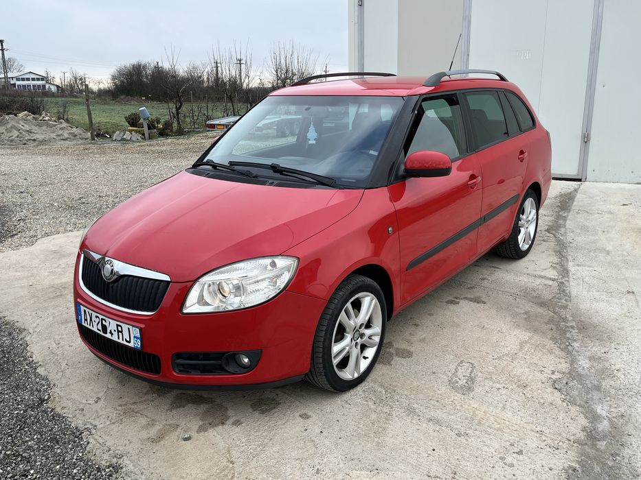 Skoda Fabia 1.4 diesel 2009 euro 4, consum 3.5l