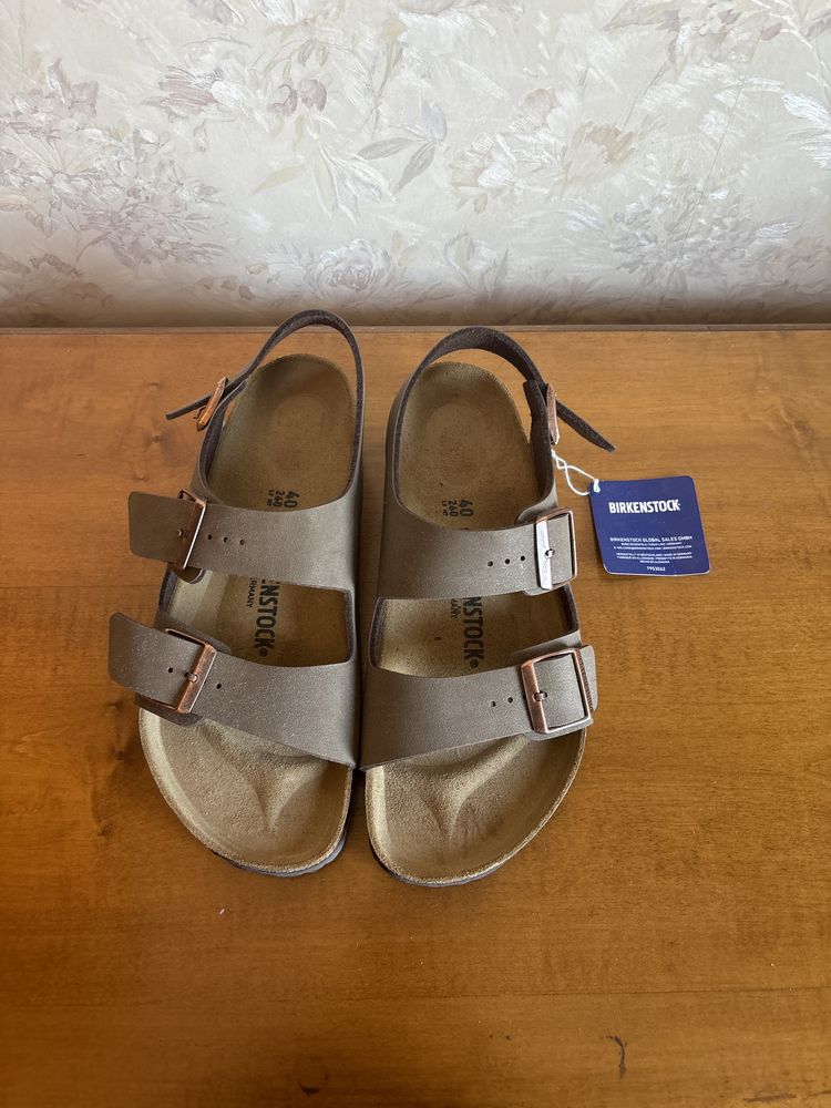 Sanadle de piele barbati * Birkenstock Milano BS* marimea 40