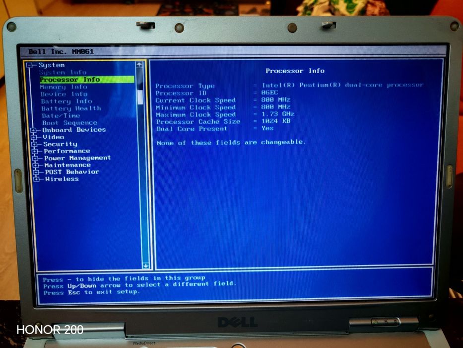 Laptop dell insipron 6400 retro