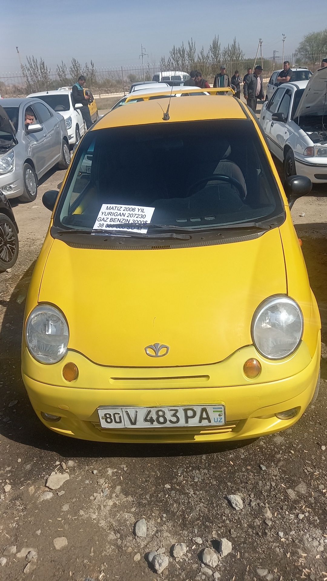 Matiz yil 2006 metan gas