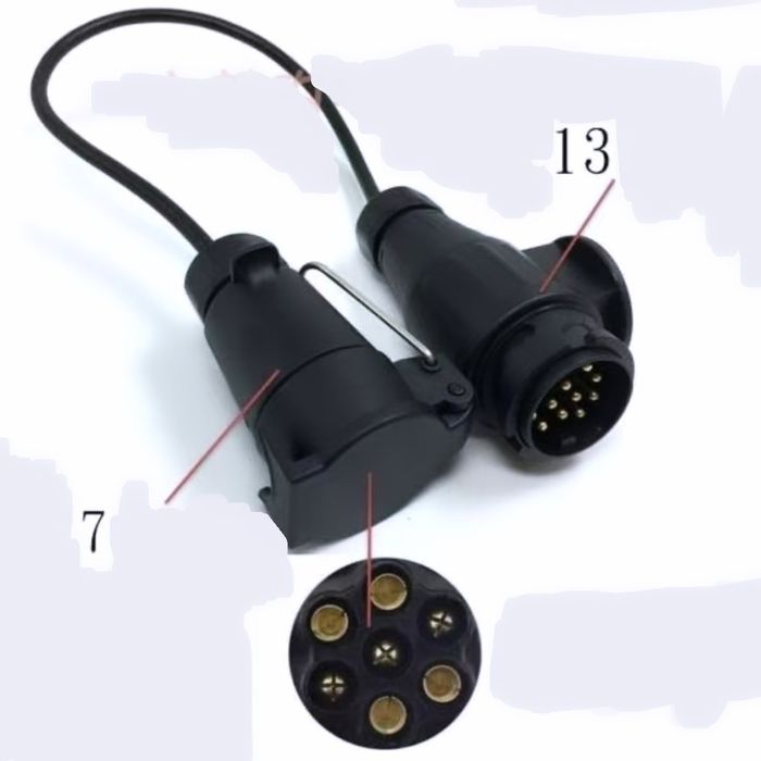 Адаптер на прицеп с 13 контактного на 7 контактный