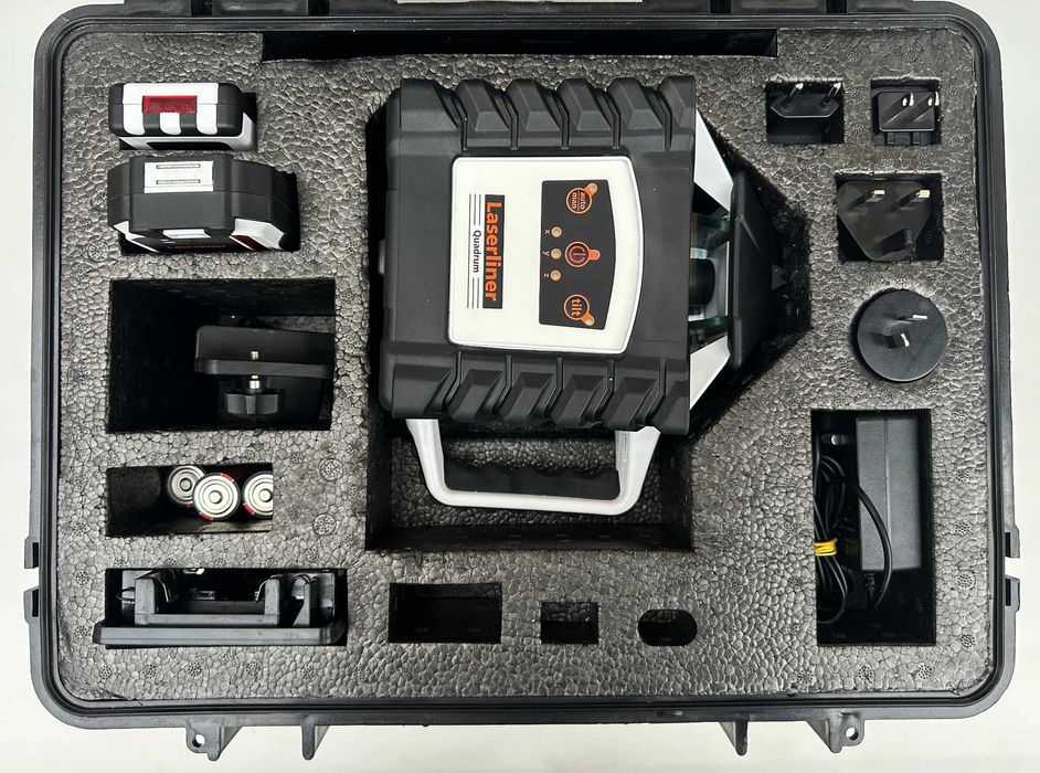 LASERLiNER Quadrum 410 S - Ротационен лазерен нивелир като нов!