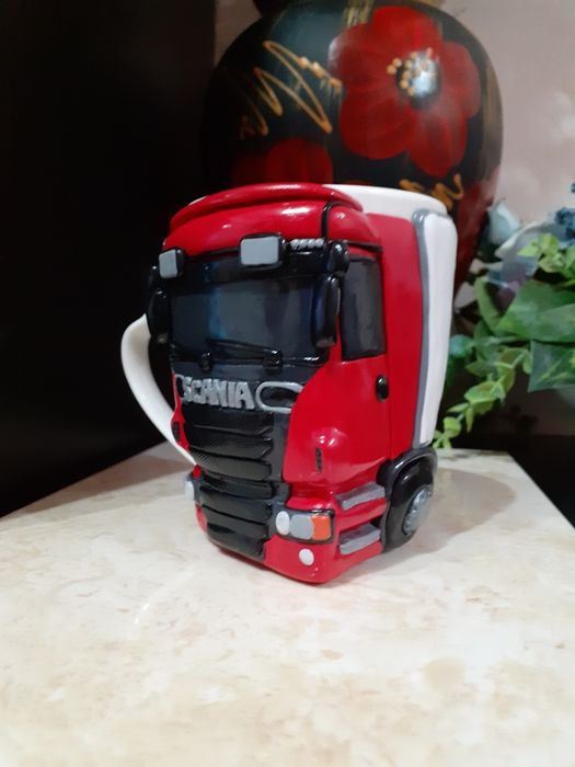 Cană personalizată din lut polimeric fimo