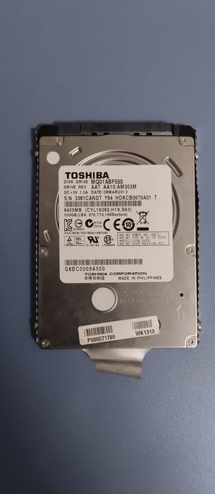 Hdd toshiba 500gb 2.5