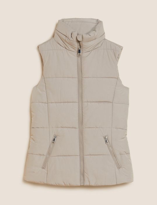 Vesta de dama Mark and Spencer culoare bej nou mărime 38 M
