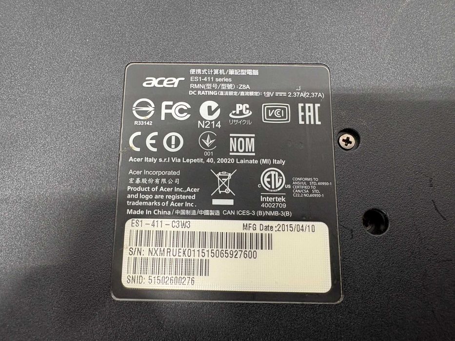 Лаптоп - Acer ES1-411