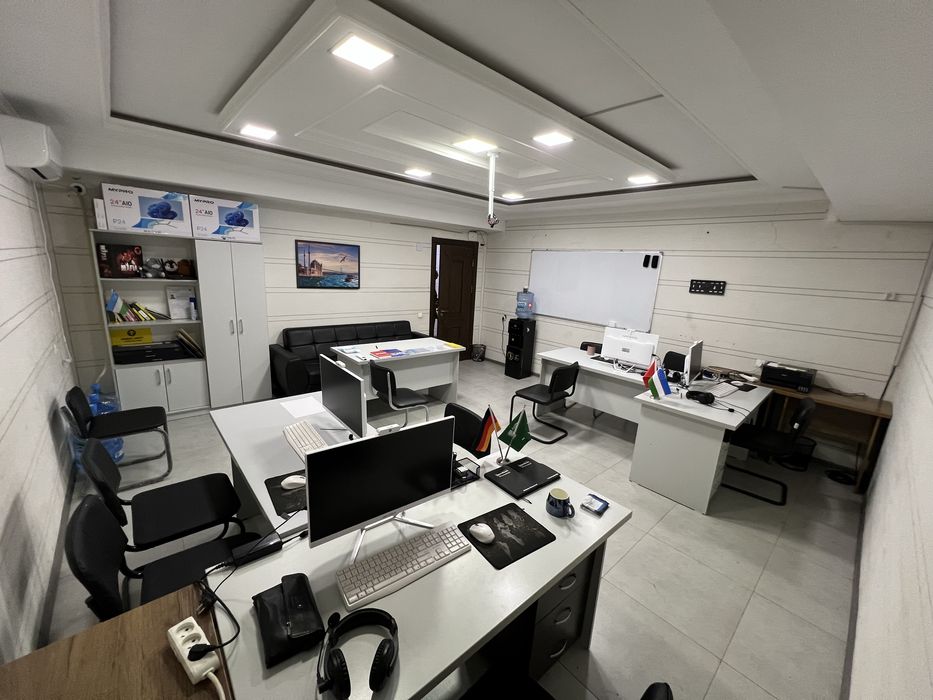 Аренда под офис 2минут от метро Новза С МЕБЕЛЬЮ! 35м2 400$