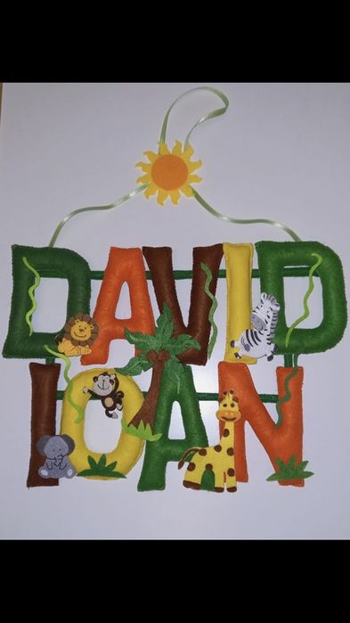 Nume decor din fetru