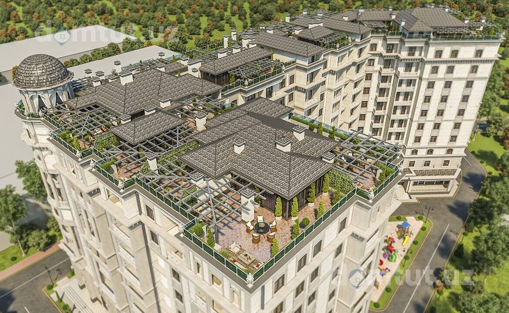Продаётся 4х комнатный Пентхаус в ЖК City Life 195.84м2