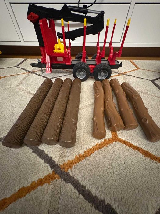 Vand remorca de lemne Bruder