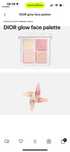 Dior Backstage Glow Face Palette румяна, хайлайтер 004 Rose Gold