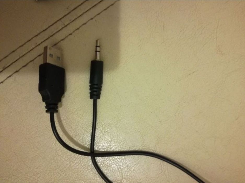 Cablu usb tata si jack tata la miniusb micro usb Lungime 80cm nou