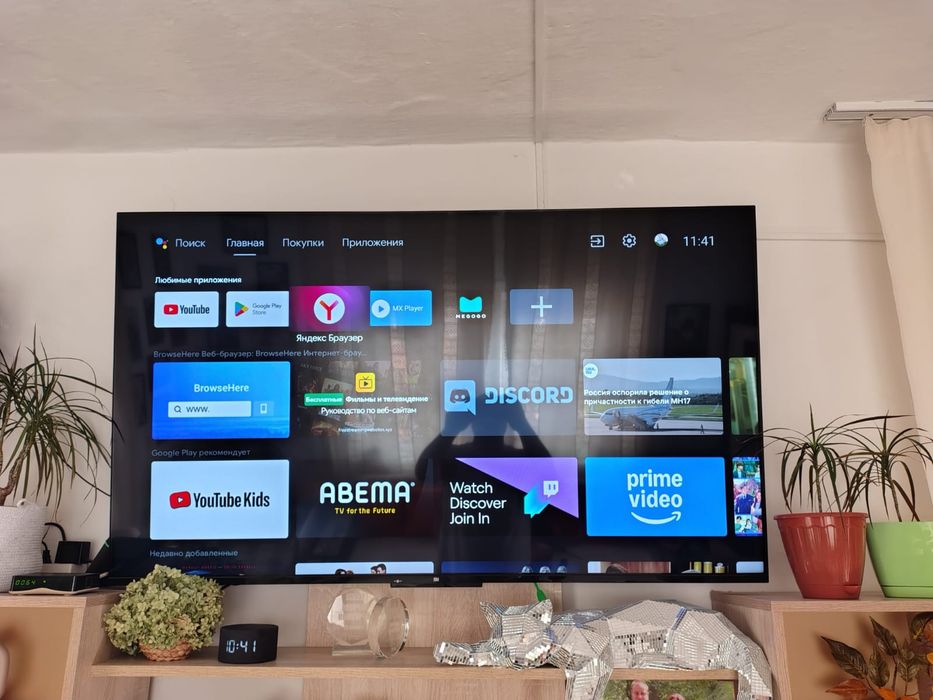 телевизор Xiaomi 55 диагональ UHD