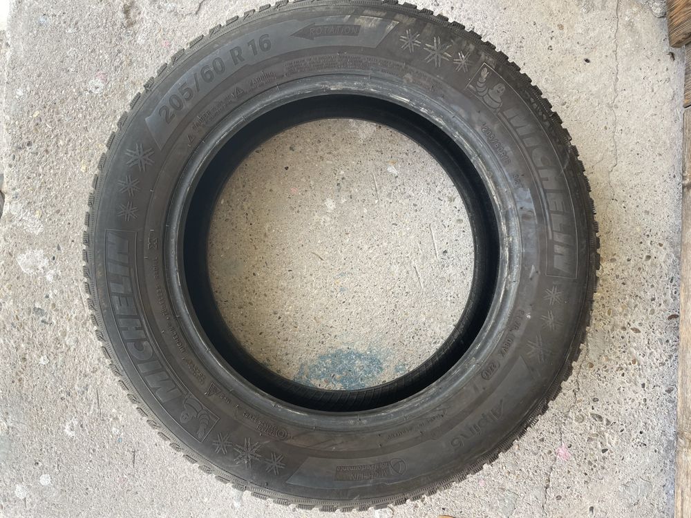 Зимна гума Michelin Alpin5 205/60/16 dot2717 | 6mm